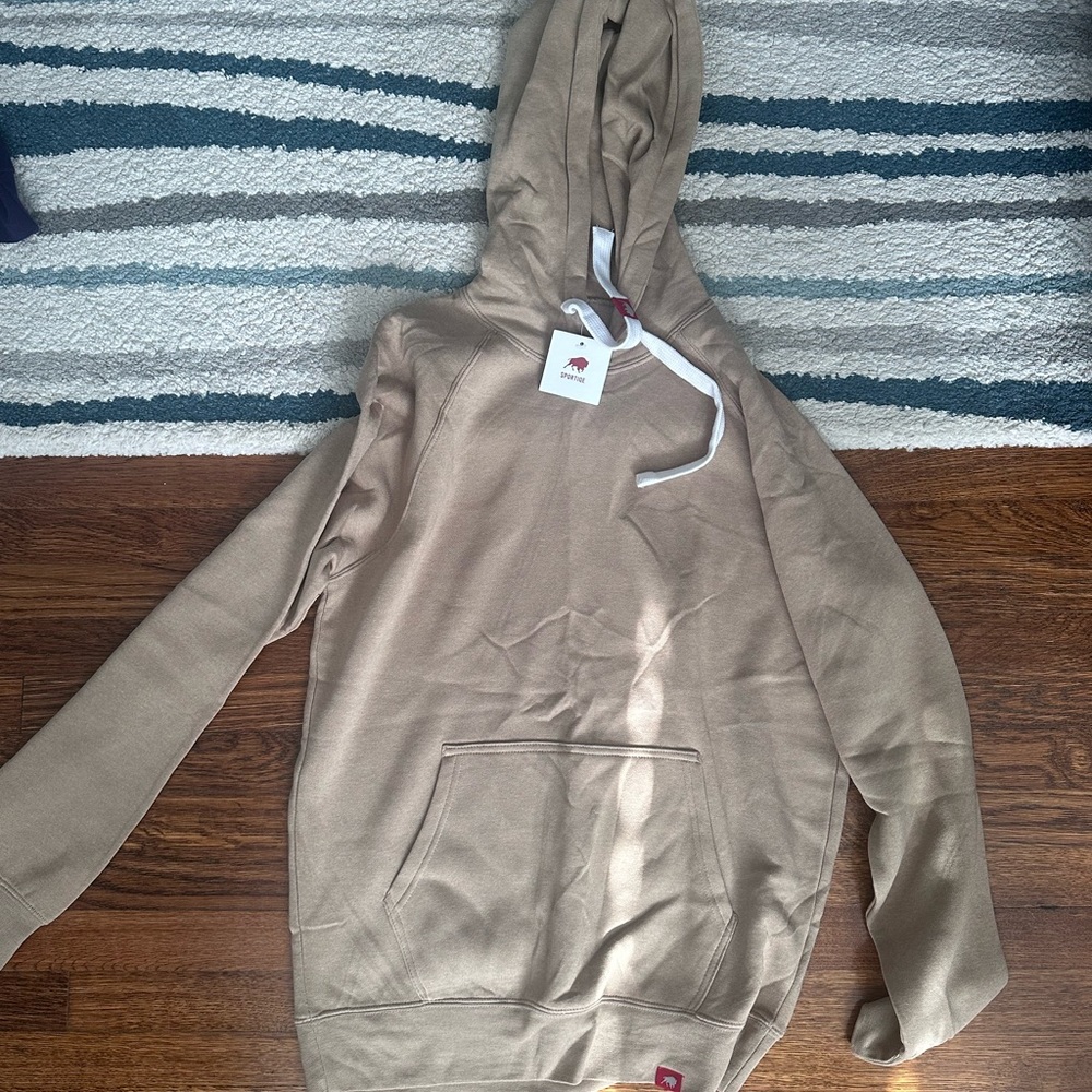 Sportiqe Tan Hoodie for Men